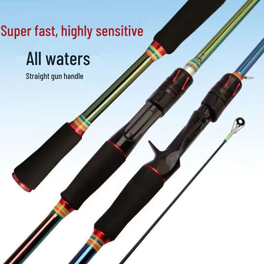 Telescopic ML Action Lure Fishing Rod - Medium-Fast, Long Cast, All-Purpose
