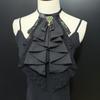 Royal Styles Detachable Collar Lace Ruff Collar NeckPiece Ruffle False Collar For Women Formal And Casual Occasion