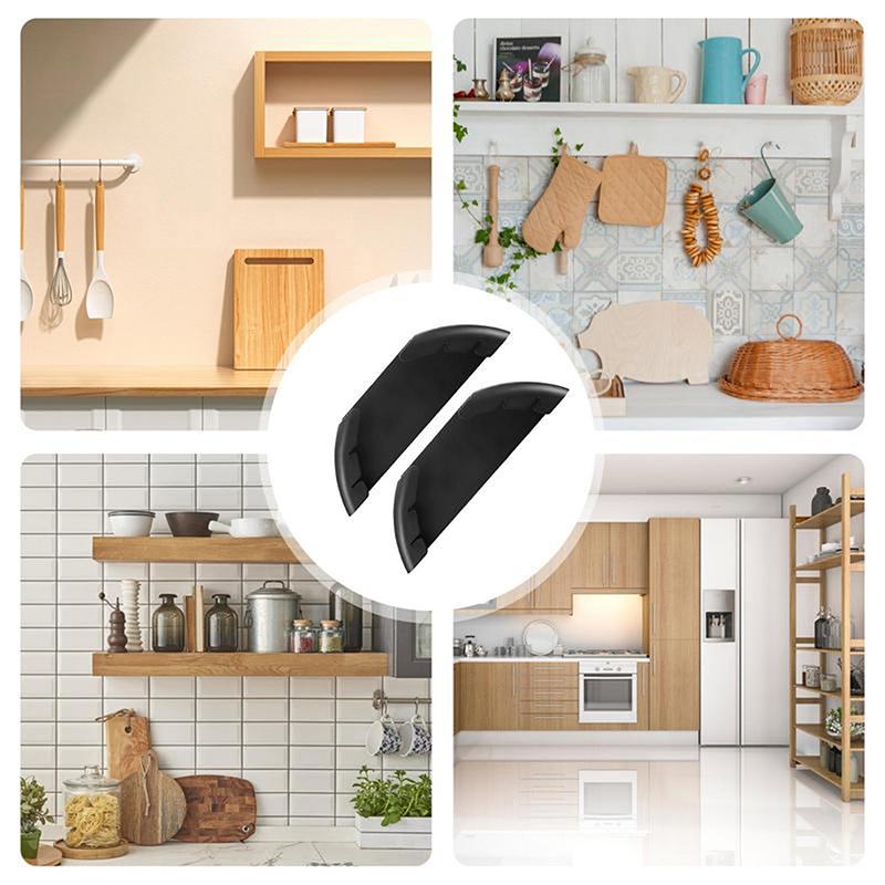 Universal Pot Lid Organizer For Cabinet Pot Rack Wall Mounted Self Adhesive Punch Free Pan Lid Storage Holder Kitchen Organizer