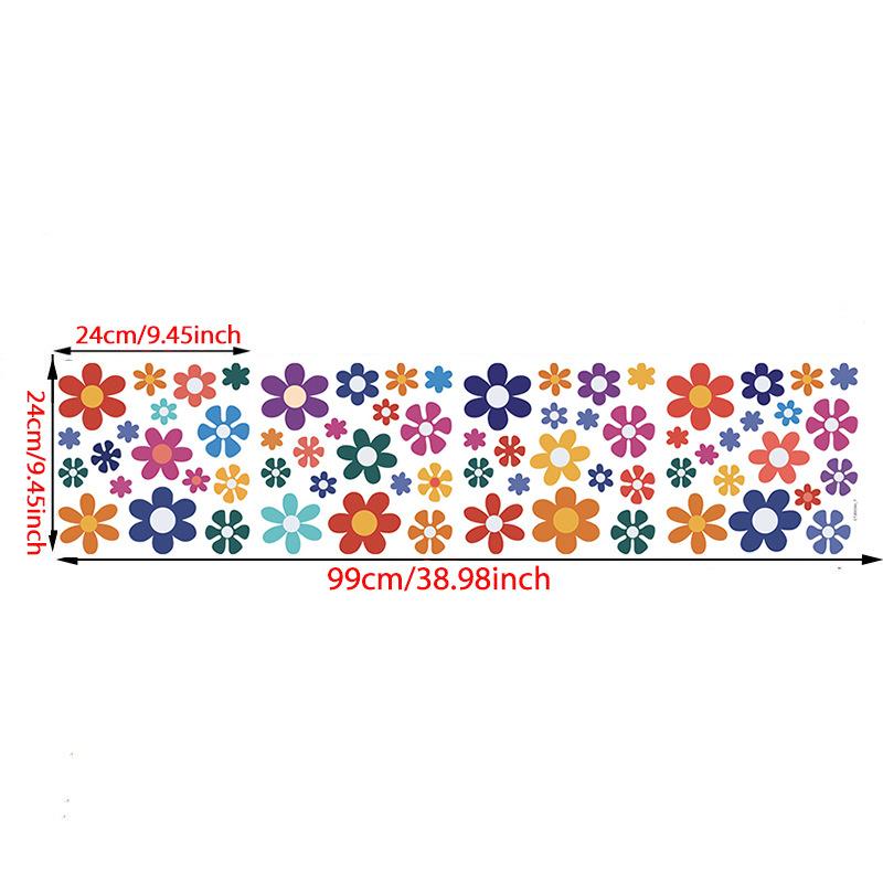 Wohnkultur Daisy Wandaufkleber DIY Autoaufkleber PVC Praktische Schöne Auto Styling Dekorative Aufkleber Autozubehör