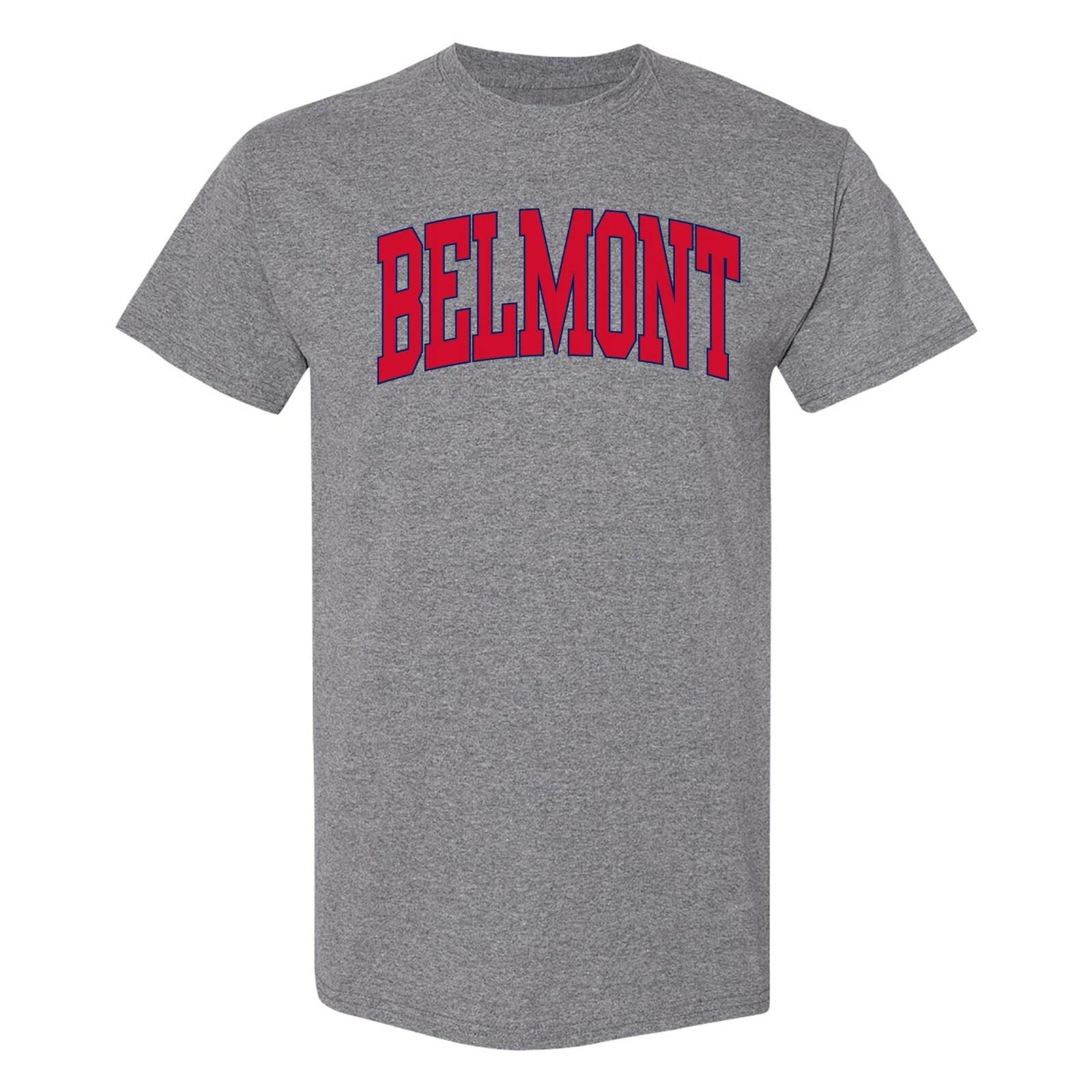 Belmont Bruins Mega Arch - NCAA University Short Sleeve T-Shirt XL