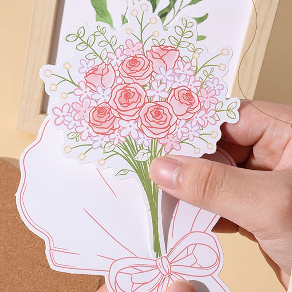 Mini Size Thank You Card DIY Bless Card Ins Cake Decor Tag  Birthday Gift