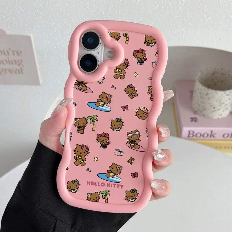 Casing For Xiaomi Redmi 14C 13C 12 13 12C 10 10C 9T A5 Note 14 12 11 13 Pro Plus 11S 10S 4G 5G Case Cover Hello Kitty  Soft