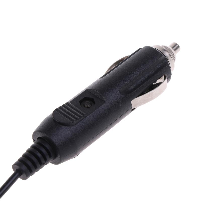 12V Car Cigarette-Lighter Plug Cable With DC5.5x2.1mm 4.0x1.7mm 3.5x1.35mm Male Connector Car Charger Extension Cable