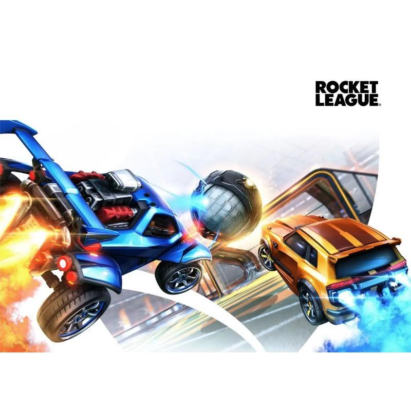 Rocket League Spielposter Neon Videospiel Leinwandmalerei Wandkunst Bild Für Modernes Jungenzimmer Wohnzimmer Heimdekor