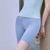 Yoga Shorts Slim Fit High Elasticity Tummy Control Seamless Quick Dry Hollow Out Anti-exposure Butt Lifted Soft High Waist Joggi