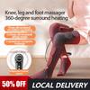 Leg Massager Air Pressure Calf Massager Foot Massager Hot Compress Knee Thigh Massage Leg Beauty Instrument With Hand Control