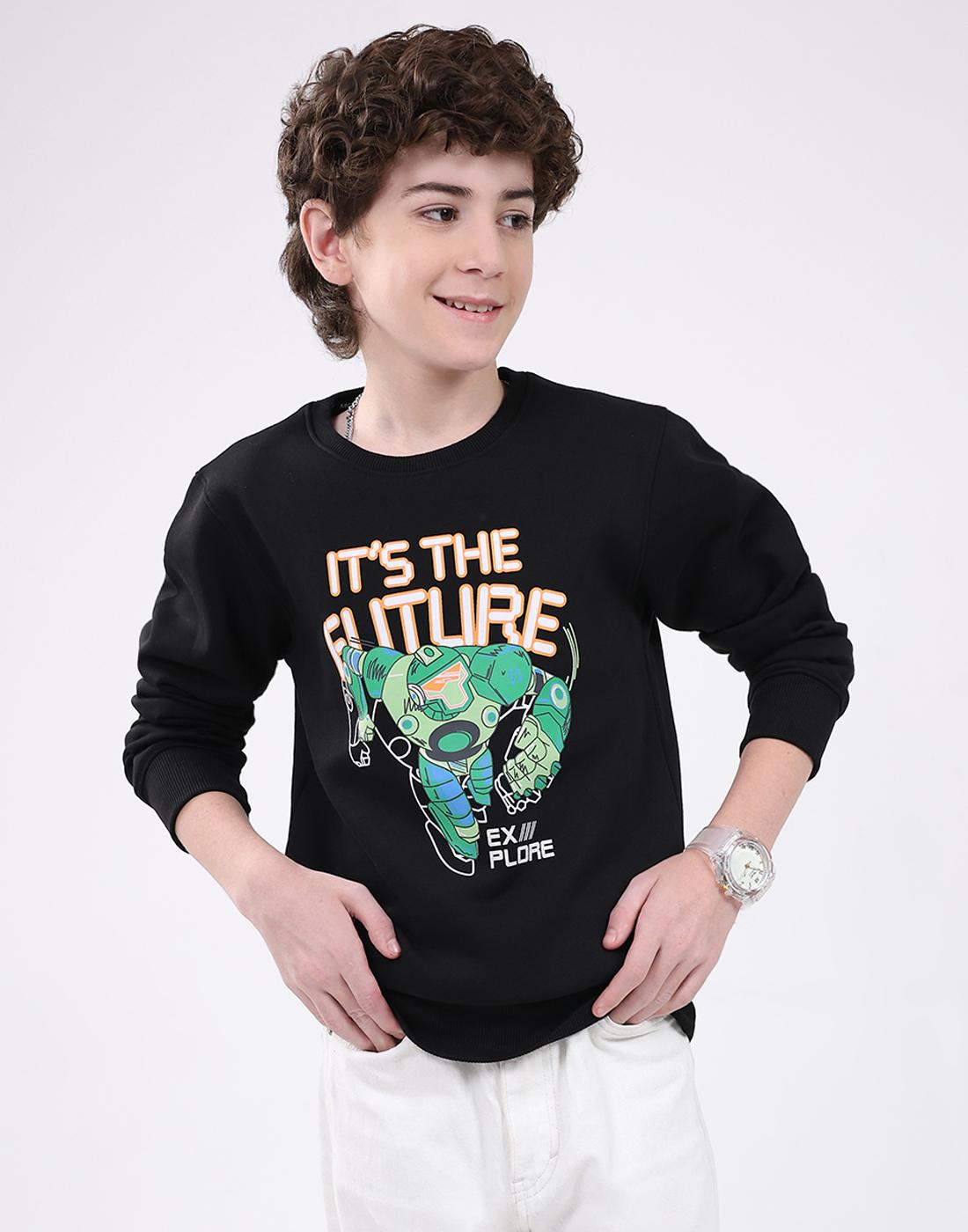 

Monte Carlo Boy s Regular Fit Sweatshirt 4-5 Years чёрный