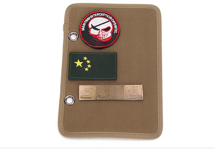 Velcro Tactical Patch Display Board - Military Fan Armband and Storage Organizer