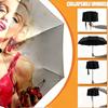 Custom Name Personalized Singer Print Umbrella, Auto Open Close, 8‑Rib Sturdy Frame, Commute Camping Hiking Use, Birthday Gift