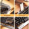 Wired Gaming Keyboard, Mouse & Headset Set - E-sports Mechanical Desktop Peripherals