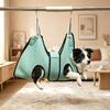 Rede para Higiene de Animais de Estimação Malha Respirável Sling para Higiene de Cães Rede de Contenção para Gatos com Alça de Segurança para Cães Gatos Pequenos Médios Aparar Unhas
