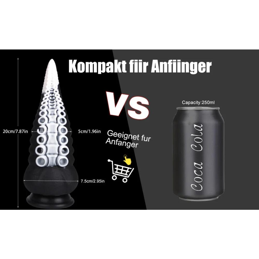 Octopus Dildo Přísavka Chapadlo Sexuální hračka Zvířecí Dildo Mimozemšťan Dick Pro ženu Muž Široká anální zátka Vaginální dilatátor/stimulátor