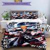 3pcs Duvet Cover Set (1*Duvet Cover + 2*Pillowcase, Without Core), Bleach Print Bedding Set, Bedroom Decor, All‑Season, Gift
