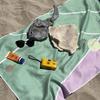 Tennis Court Beach Towel 130x180cm
