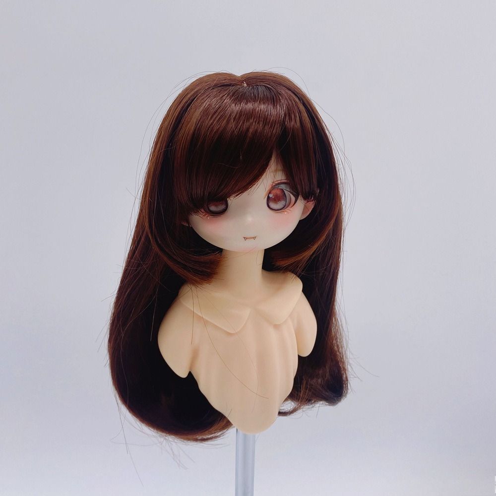 High Temperature Fiber Doll Wig Hair for 1/4 1/6 BJD Doll Long Hair DIY Head Accessories  Girls