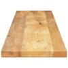 Table Top 180 x 20 x 3.8 cm Rectangular Solid Mango Wood