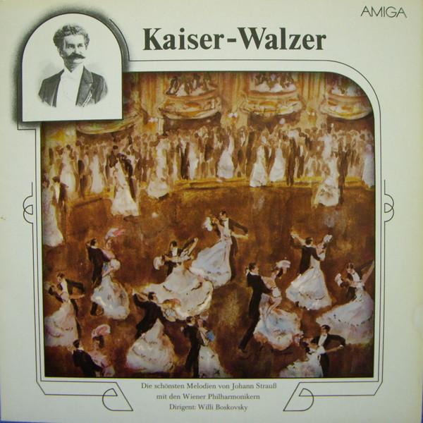 LP Record JOHANN STRAUB, WIENER PHILHARMONIKE - Kaiser-Walzer 845264 AMIGA 1983 German Dem Classical Used
