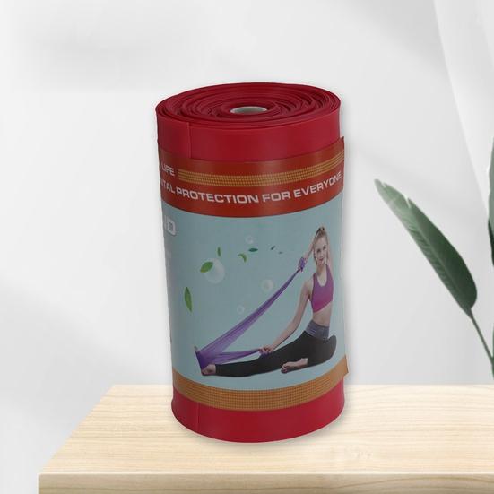 1 rolă 1,8 m centură de tensiune pentru yoga, flexibilă, elasticitate ridicată, decupabilă, modelarea corpului pentru femei, exerciții de yoga, curele de antrenament, utilizare în fitness