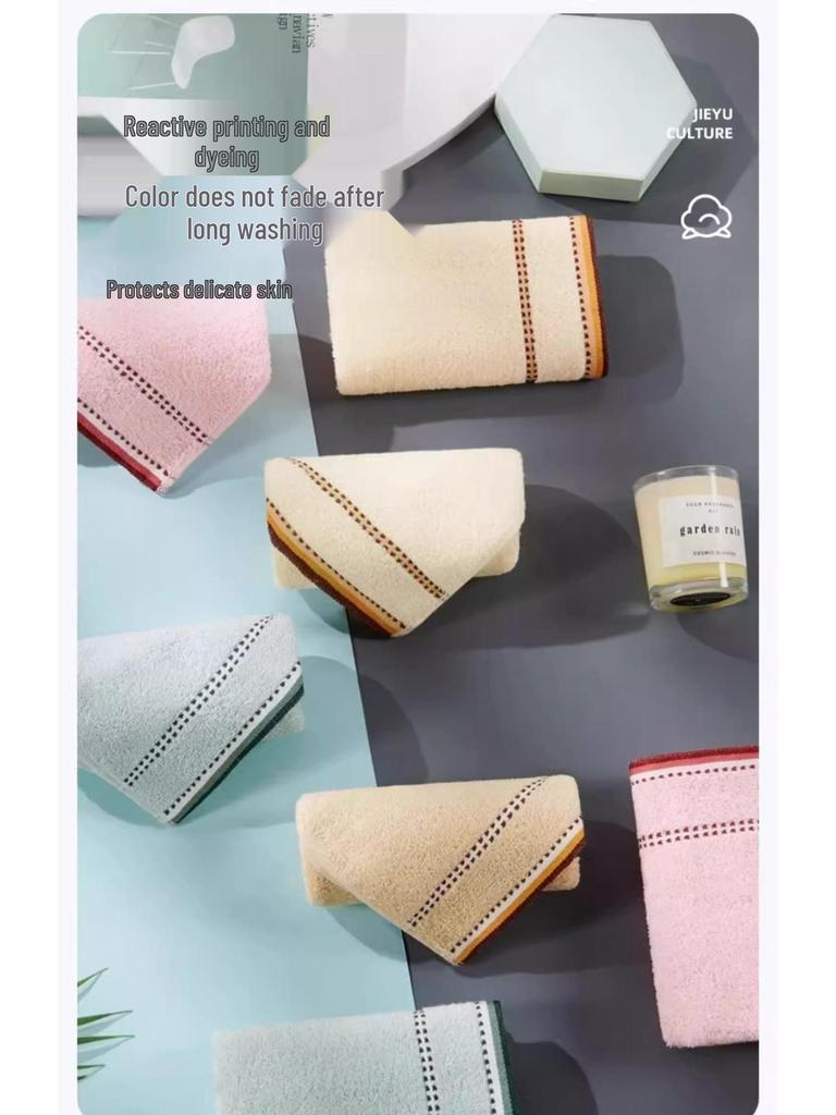 Soft, Lint-Free Large Pure Cotton Towel for Adults - Highly Absorbent and Thickened