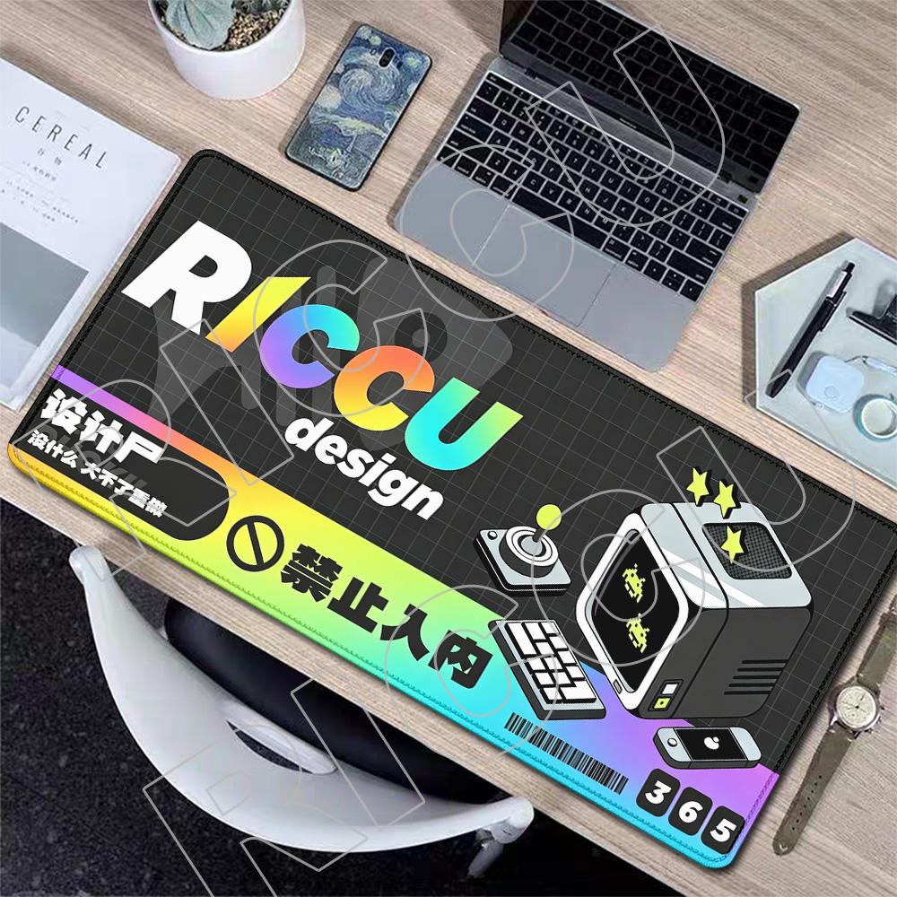 XXL Keyboard computer design Custom Large Mousepad PC Accessories Office Carpet NonSlip Computer Table Desk Mat HD Dining Mats