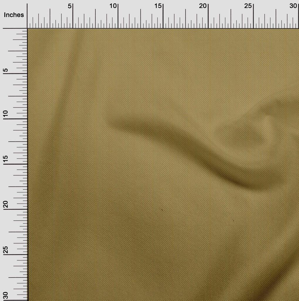 oneOone Cotton Flex Dark Mustard Fabric Asian Japanese Sashiko Sewing Fabric By The Yard Printed Diy Clothing Sewing Supplies 40 Inch