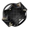 Michael Kors MK Mina Logo Snap Closure PU Shoulder Bag Large Women shoulder bag Black 35H3G4ML3I-BLACK