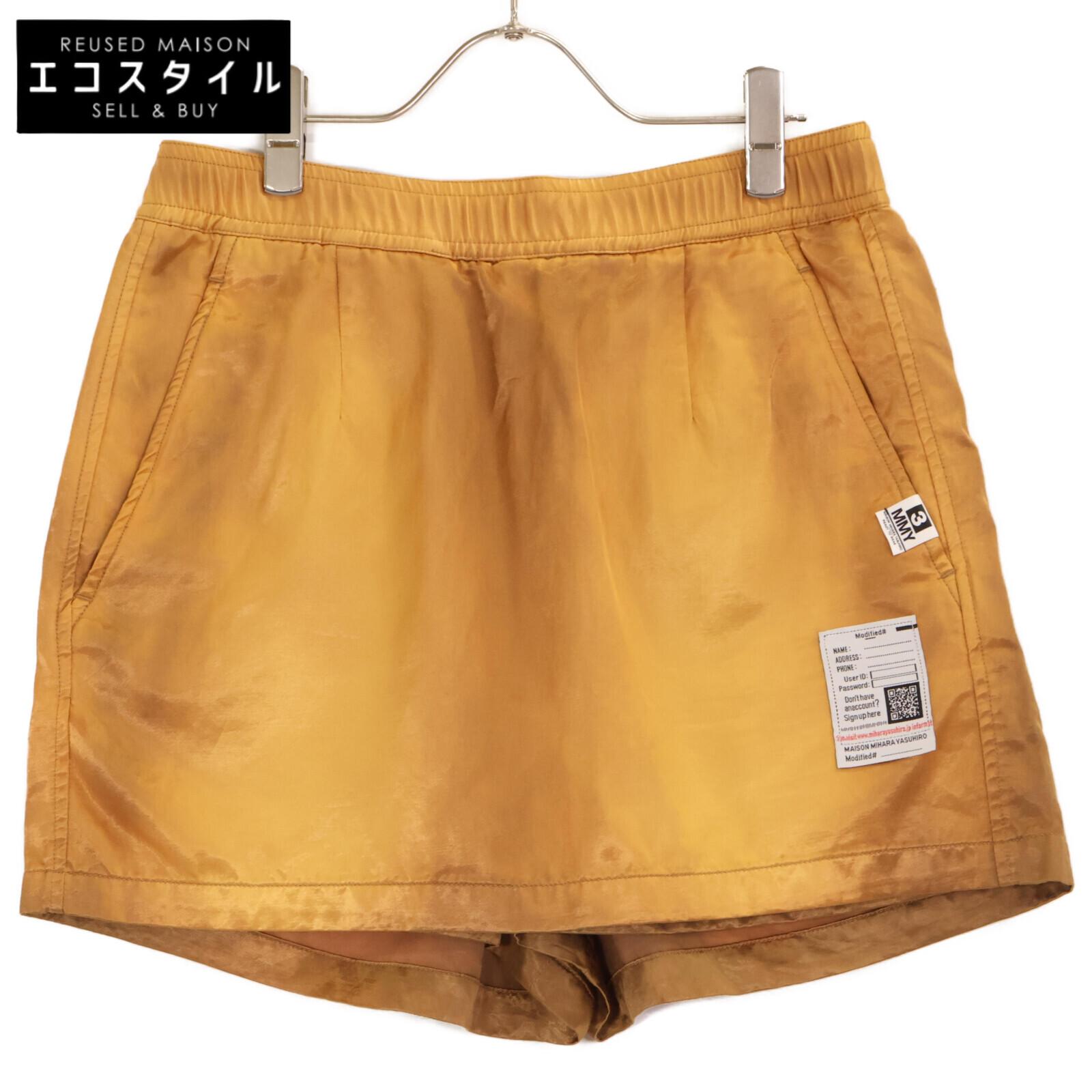 

Maison MIHARA YASUHIRO K12PT002 Yellow Mini Skirt Bottoms 38 yellow/brownUsed