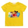 100% Bavlna Dětské Tričko Daniel Tiger'S Neighborhood Kreslený Potisk Trička Roztomilá Kluci Dívky Krátký Rukáv 2-12 Let Dětské Vrchní Díl Léto