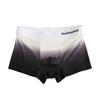 Pánské boxerské kalhotky Letter Print Gradient Print Ledové hedvábné šortky Spodní prádlo s U-konvexním designem Slim Fit Kalhotky s vysokou elasticitou