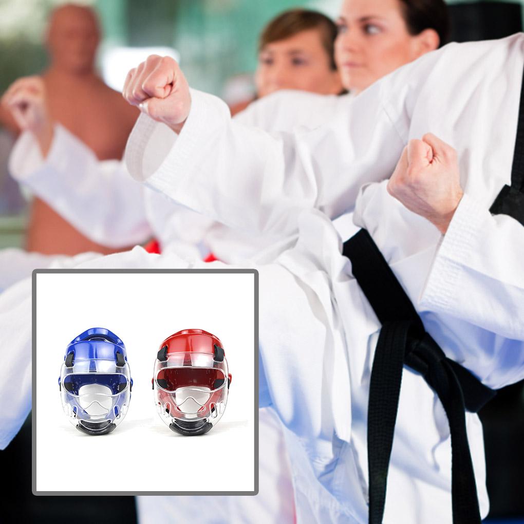 Anti-Scratch Shockproof Boxing Headgear Professional Multifunction Full Guard Head Protection Multi-purpose Helmet