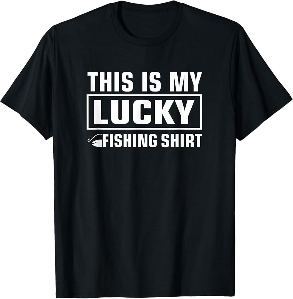 Fishing Lucky Fishing This Is My Lucky Fishing T-Shirt Unisex T-Shirt S разноцветный