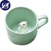 3D Effect Water Mug Exquisite Ceramic Creative Animal Decor Milk Cup