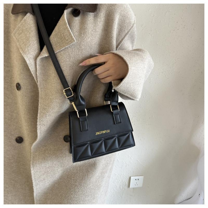 Fashiable Korean Versi PU Shoulder Bag Versatile Fresh Solid Color Handbag Crossbody Bags Tote Exquisite Craftsmanship Women