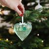 Acrylic Snowflake-shaped Sea Glass Ornaments Handmade Friendship Snowflake Art Keepsakes Christmas Snowflake Tree Decoration