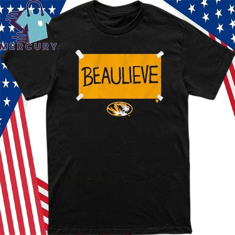 Mizzou Tigers Beau Pribula Believe T-Shirt Unisex T-Shirt XXL