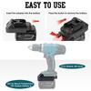 1/2Pcs BS18MT Battery Converter For Bosch 18V Li-ion Battery Converted To For Makita 18V Power Tool With USB Adapter