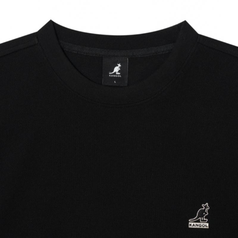 KANGOL Pique T shirT Black 1729