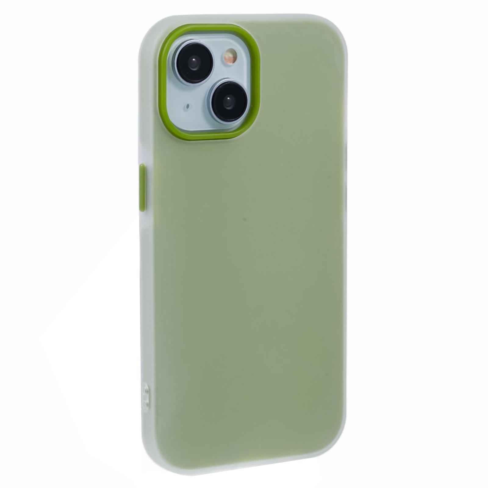 For iPhone 15 Case Detachable TPU Shockproof Phone Cover F