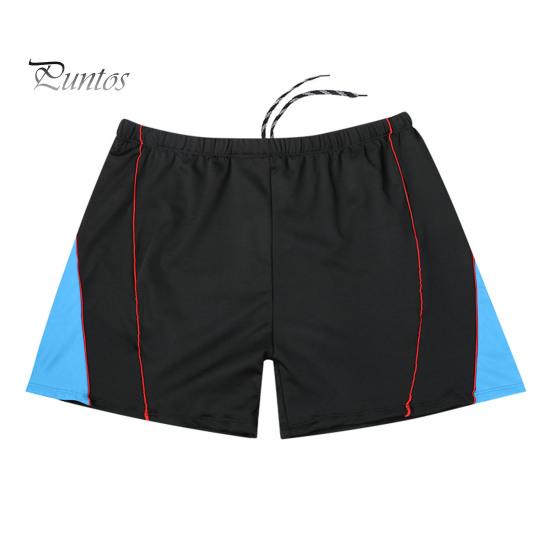 Męskie kąpielówki ze ściągaczem, elastyczny pas, szybkie schnięcie, dopasowane, duże rozmiary, kontrastowe kolory, bokserki kąpielowe, surfing, sporty wodne, spodenki kąpielowe