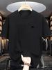 100 Pure Cotton Unisexs Loose TShirt Breathable ShortSleeved Round Neck Minimalist Solid Color MultiColor Optional