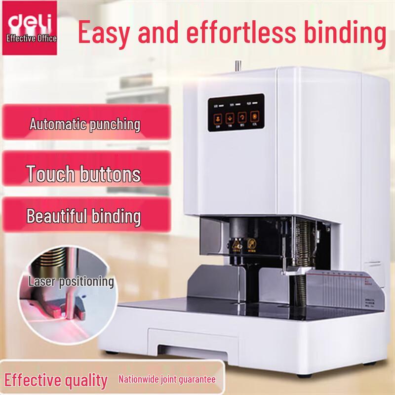 Deli 14601 Automatic Financial Binding Machine