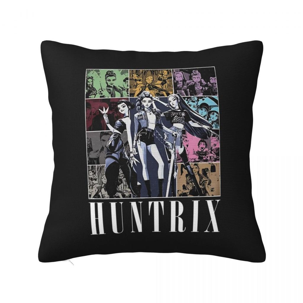 Jinu Kpop Dämonenjäger Vintage 90er Jahre Stil Wurfkissenbezug Polyester Wurfkissen Neuartiger Kissenbezug