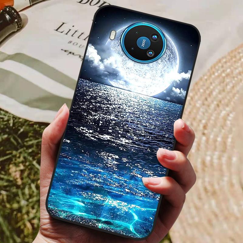 For Nokia 8.3 5G Case Soft TPU Silicone Cover for Nokia 8.3 Nokia8.3 5G Phone Case 6.81 Inch Cute Cat Protective Case Bumper
