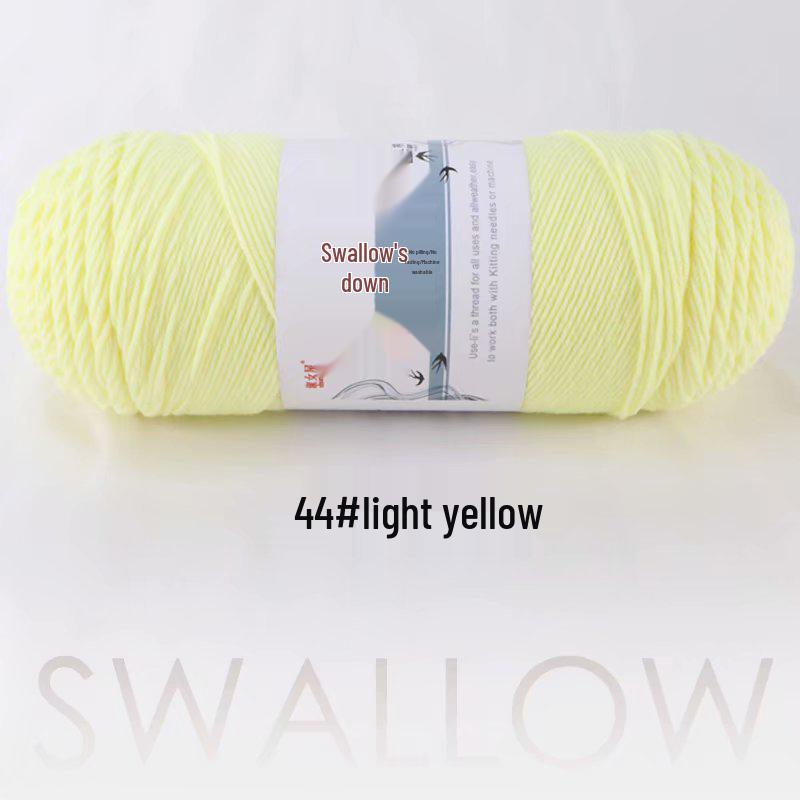 4 Liang Five-Strand Yarn: Cotton-Wool Medium-Thick Knitting Yarn for DIY Scarves and Shawls