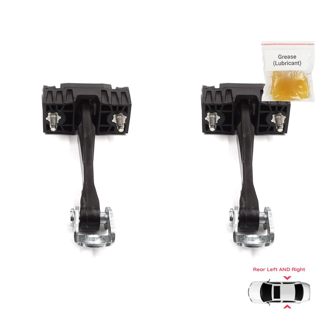 EDP942-1 2 Pieces Rear Left AND Right Door Catch Hinge Brake Stop Check Strap Limiter for Peugeot 508 MK1 W23 8D 8E 2010-2018 9670519680