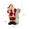 Santa Figurine Resin Santa Claus Decorations for Farmhouse Home Office Table