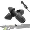 2 PCS/Set Spearfishing Rubber Insert Divers Fishing Accessory Speargun Rubber Band Wishbone Inserts Tackle Tool Fishing