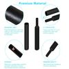 Black Heat Shrink Tube Kit Thermoresistant Tubing Shrink Wire Wrapping Electrical Connection Cable Insulation Sleeves Protecter