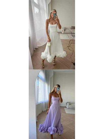 Large 3D A-Line Skirt with Hanging Straps